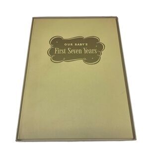 Our Baby’s First Seven Years Peter Rodino Jr Letter New Box Damaged
